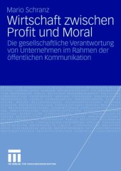 book Wirtschaft zwischen Profit und Moral