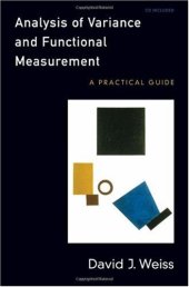 book Analysis of Variance and Functional Measurement: A Practical Guide includes