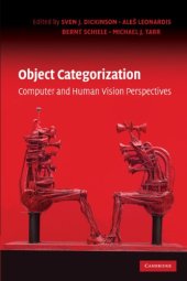 book Object Categorization: Computer and Human Vision Perspectives