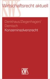 book Konzerninsolvenzrecht