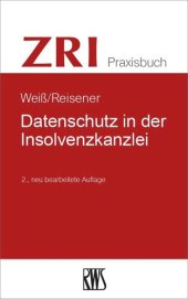 book Datenschutz in der Insolvenzkanzlei