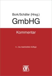 book GmbHG: Kommentar