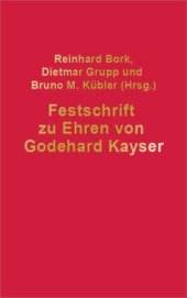 book Festschrift für Godehard Kayser