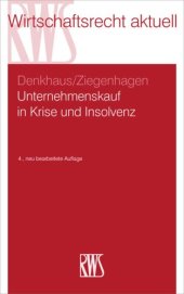 book Unternehmenskauf in Krise und Insolvenz