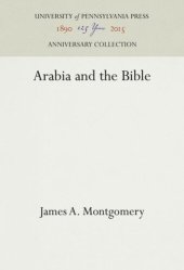 book Arabia and the Bible