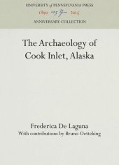 book The Archaeology of Cook Inlet, Alaska