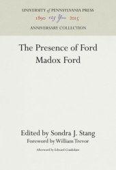 book The Presence of Ford Madox Ford