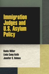 book Immigration Judges and U.S. Asylum Policy