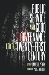 book Public Service and Good Governance for the Twenty-First Century