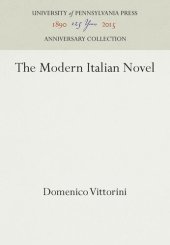 book The Modern Italian Novel