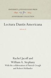book Lectura Dantis Americana: Inferno II