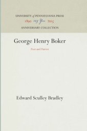 book George Henry Boker: Poet and Patriot