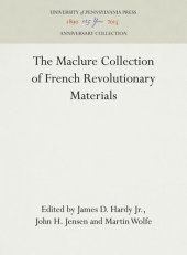 book The Maclure Collection of French Revolutionary Materials