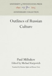 book Outlines of Russian Culture