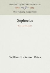 book Sophocles: Poet and Dramatist