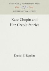 book Kate Chopin and Her Creole Stories