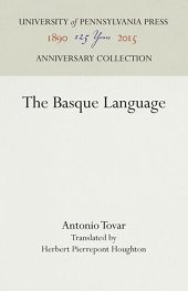 book The Basque Language