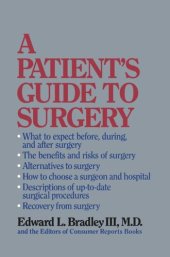 book A Patient's Guide to Surgery