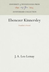 book Ebenezer Kinnersley: Franklin's Friend