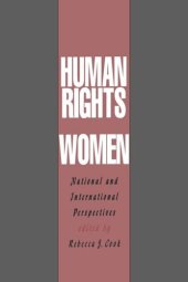 book Human Rights of Women: National and International Perspectives