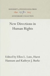 book New Directions in Human Rights