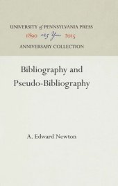 book Bibliography and Pseudo-Bibliography