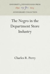 book The Negro in the Department Store Industry