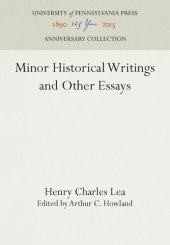 book Minor Historical Writings and Other Essays