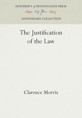 book The Justification of the Law