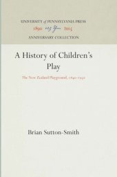 book A History of Children's Play: The New Zealand Playground, 184-195