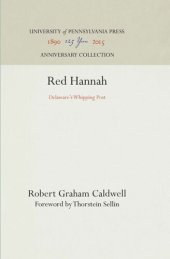 book Red Hannah: Delaware's Whipping Post