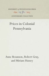 book Prices in Colonial Pennsylvania