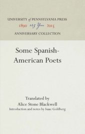 book Some Spanish-American Poets