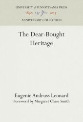 book The Dear-Bought Heritage