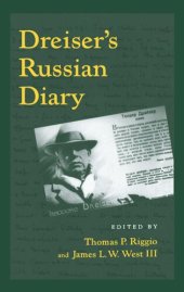 book Dreiser's Russian Diary