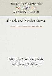 book Gendered Modernisms: American Women Poets and Their Readers