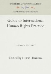 book Guide to International Human Rights Practice