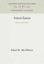 book Amos Eaton: Scientist and Educator