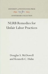 book NLRB Remedies for Unfair Labor Practices