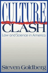 book Culture Clash: Law and Science in America