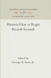 book Historia Vitae et Regni Ricardi Secundi