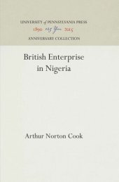 book British Enterprise in Nigeria