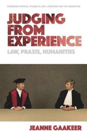 book Judging from Experience: Law, Praxis, Humanities