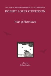 book Weir of Hermiston, by Robert Louis Stevenson