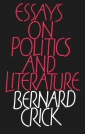 book Essays on Politics and Literature