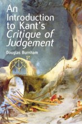 book An Introduction to Kant's Critique of Judgement