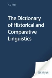 book The Dictionary of Historical and Comparative Linguistics