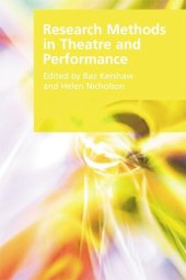 book Research Methods in Theatre and Performance