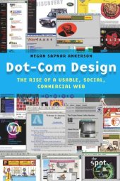 book Dot-Com Design: The Rise of a Usable, Social, Commercial Web