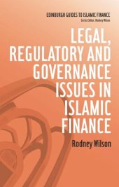 book Legal, Regulatory and Governance Issues in Islamic Finance